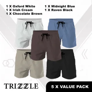 Mens Premium Short 5 x Combo Pack- Limited Edition