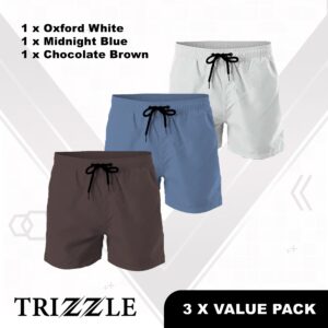 Mens Premium Short 3 x Bundle Pack- Casual Outing